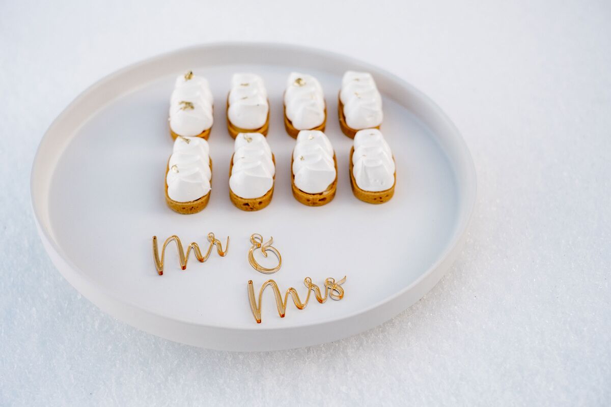 Sweet wedding desserts