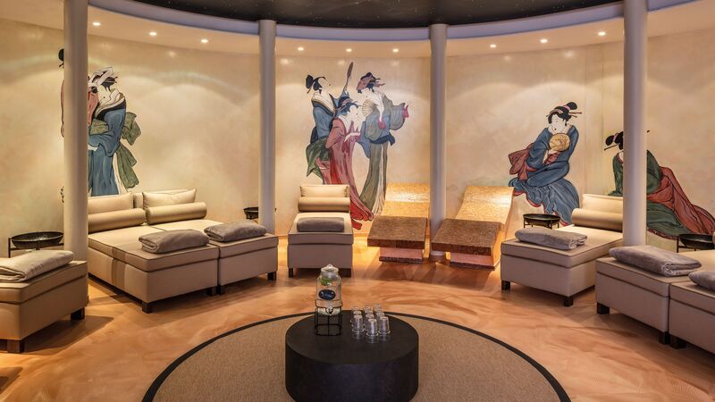 Comfortable Loungers after the Massage Rejuvenate on Comfortable Loungers after the Massage