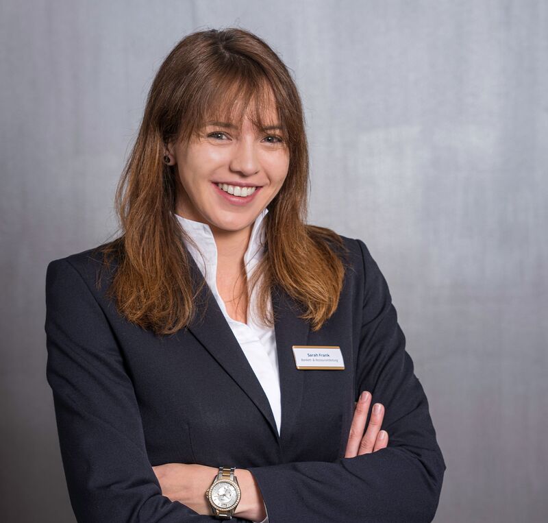 Sarah Frank - Restaurant and banquetting manager