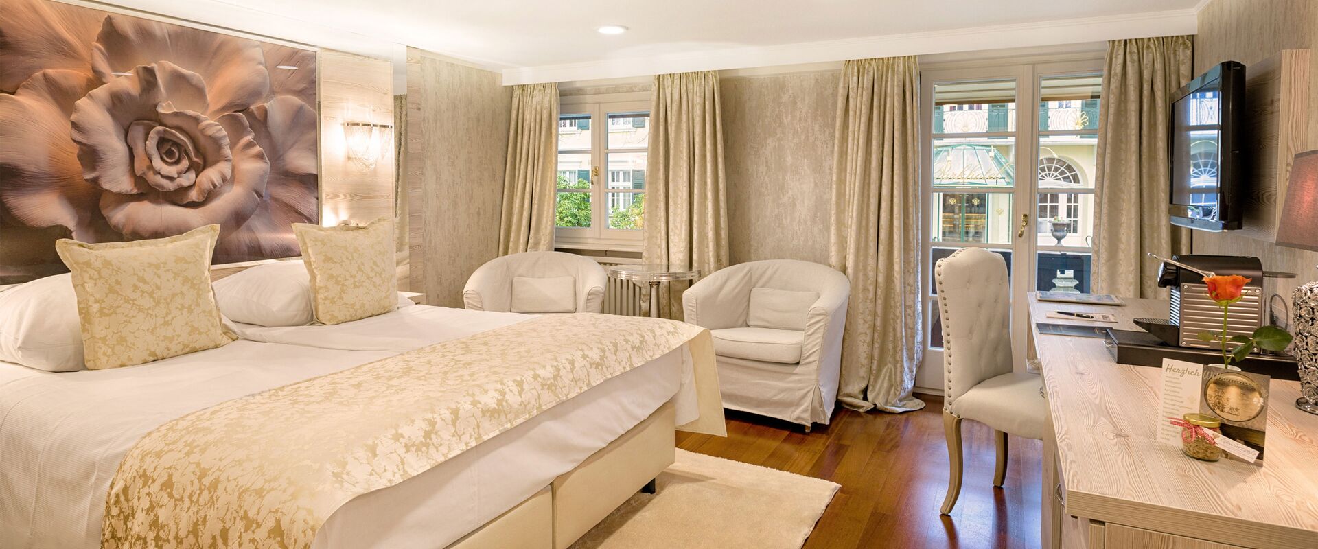 Doppelzimmer Classic Schwarzwaldhaus im Parkhotel Adler