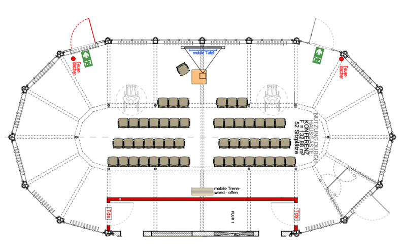 Floor Plan of Pavilion Diva