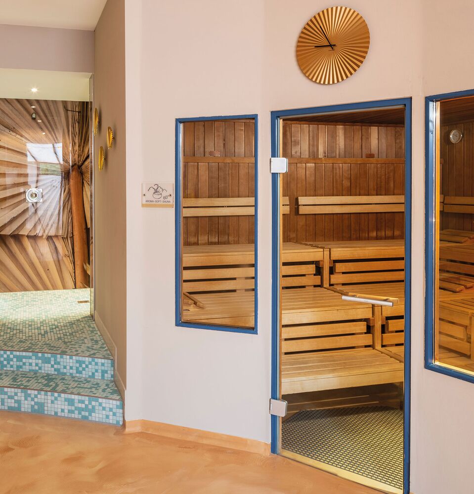 Wellness Sauna Area with Wooden Sauna Wellness Sauna Area with Wooden Sauna